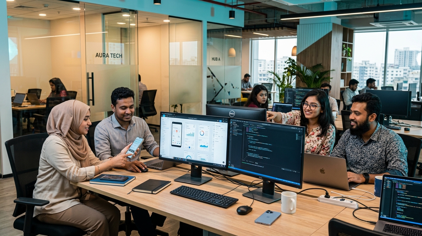 Domain 05: Bangladeshi software development team engineering web and mobile applications